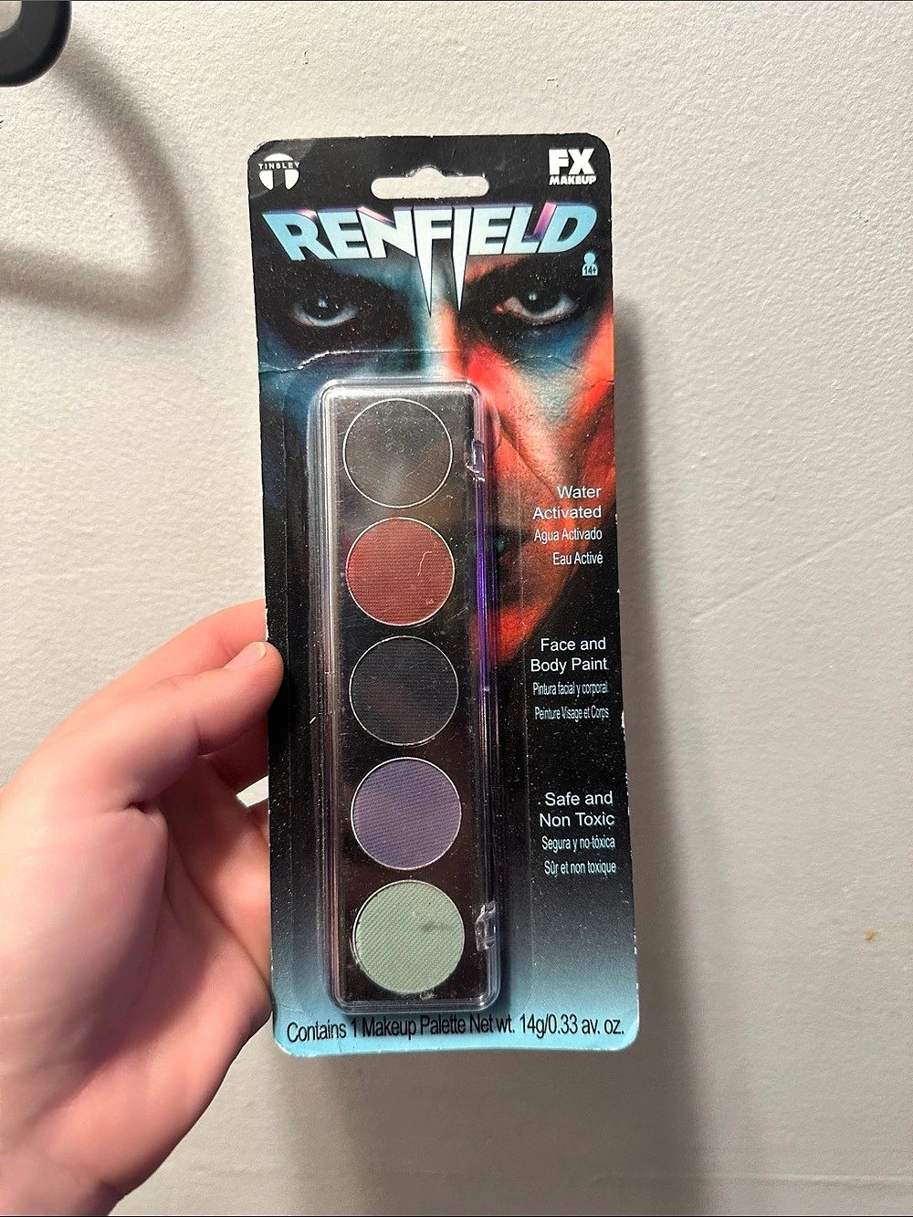 Tinsley Transfers RENFIELD Dracula FX Makeup Palette – Universal Studios – NEW